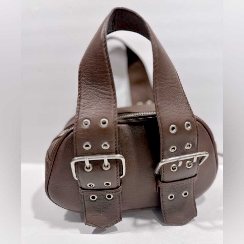 Free People Say Yes Bag Tote Handbag / Small Brown Leather Bag
